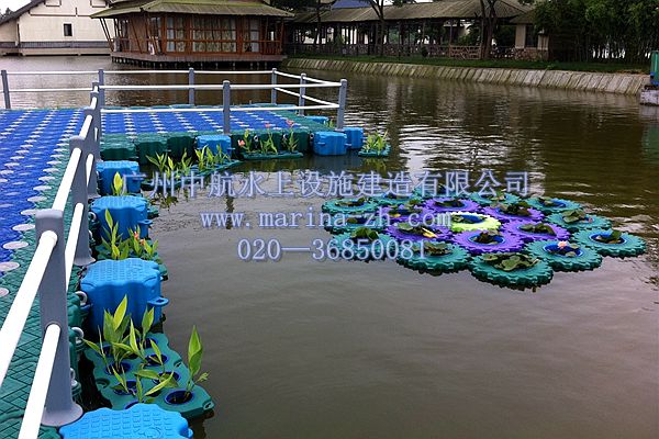 生態(tài)浮島 生態(tài)浮床 廣州中航水上設(shè)施建造有限公司